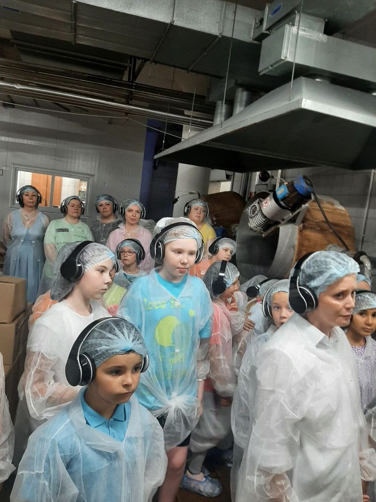 Посещение фабрики мороженого «Бодрая корова.